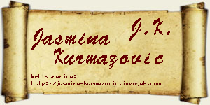 Jasmina Kurmazović vizit kartica